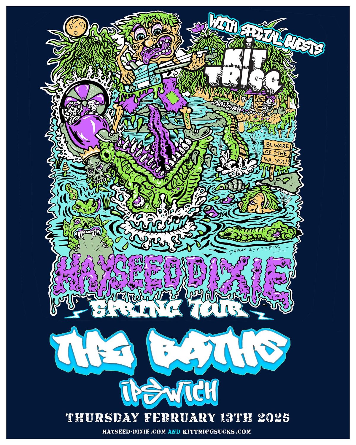 BTCP: Hayseed Dixie \/ Kit Trigg - The Baths, Ipswich