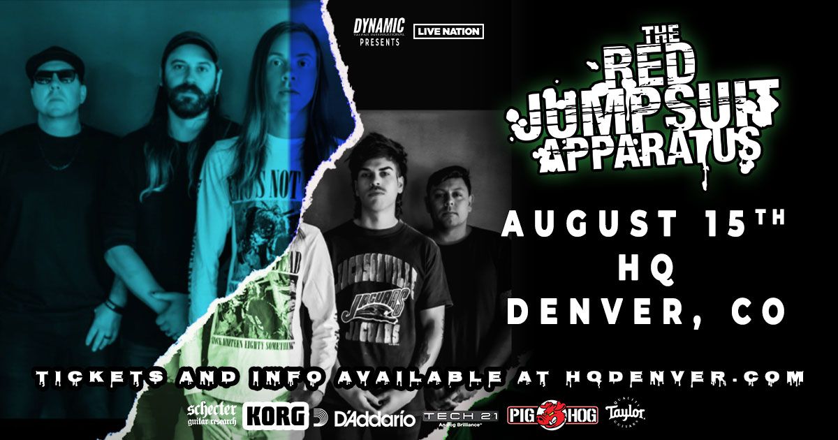 The Red Jumpsuit Apparatus | Denver, CO