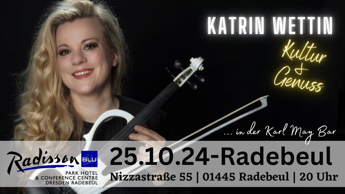 Katrin Wettin im Radisson Blu Park Hotel