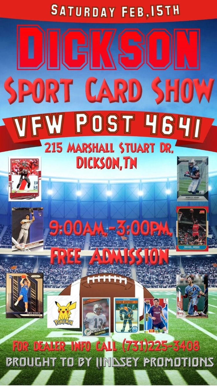 Dickson Sports Card Show