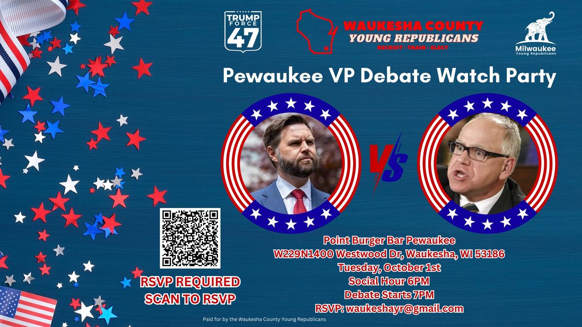 Pewaukee VP Debate Watch Party