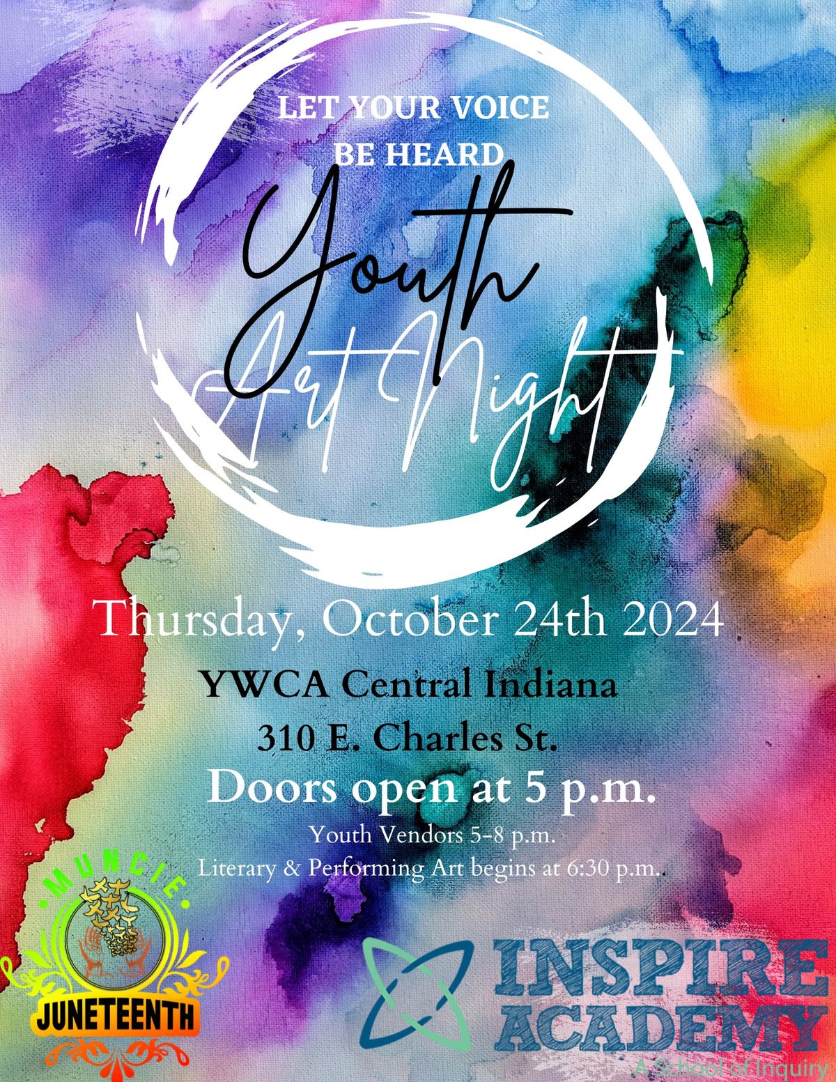 Let Your Voice Be Heard: Youth Art Night