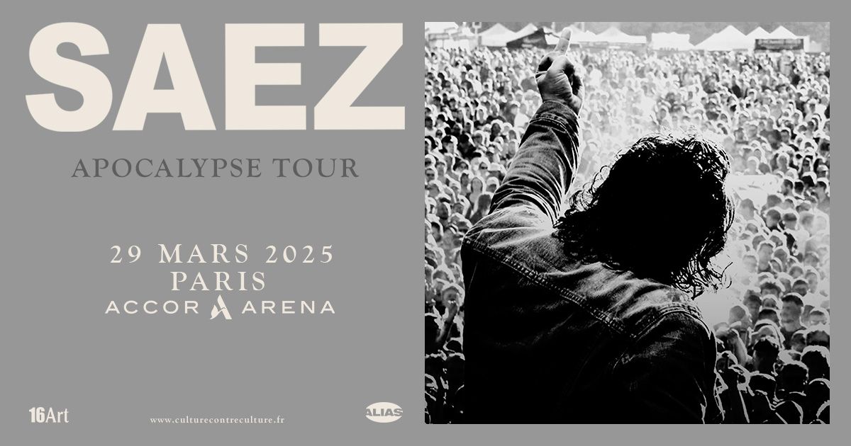 SAEZ \u00b7 Paris - Accor Arena \u00b7 29 mars 2025