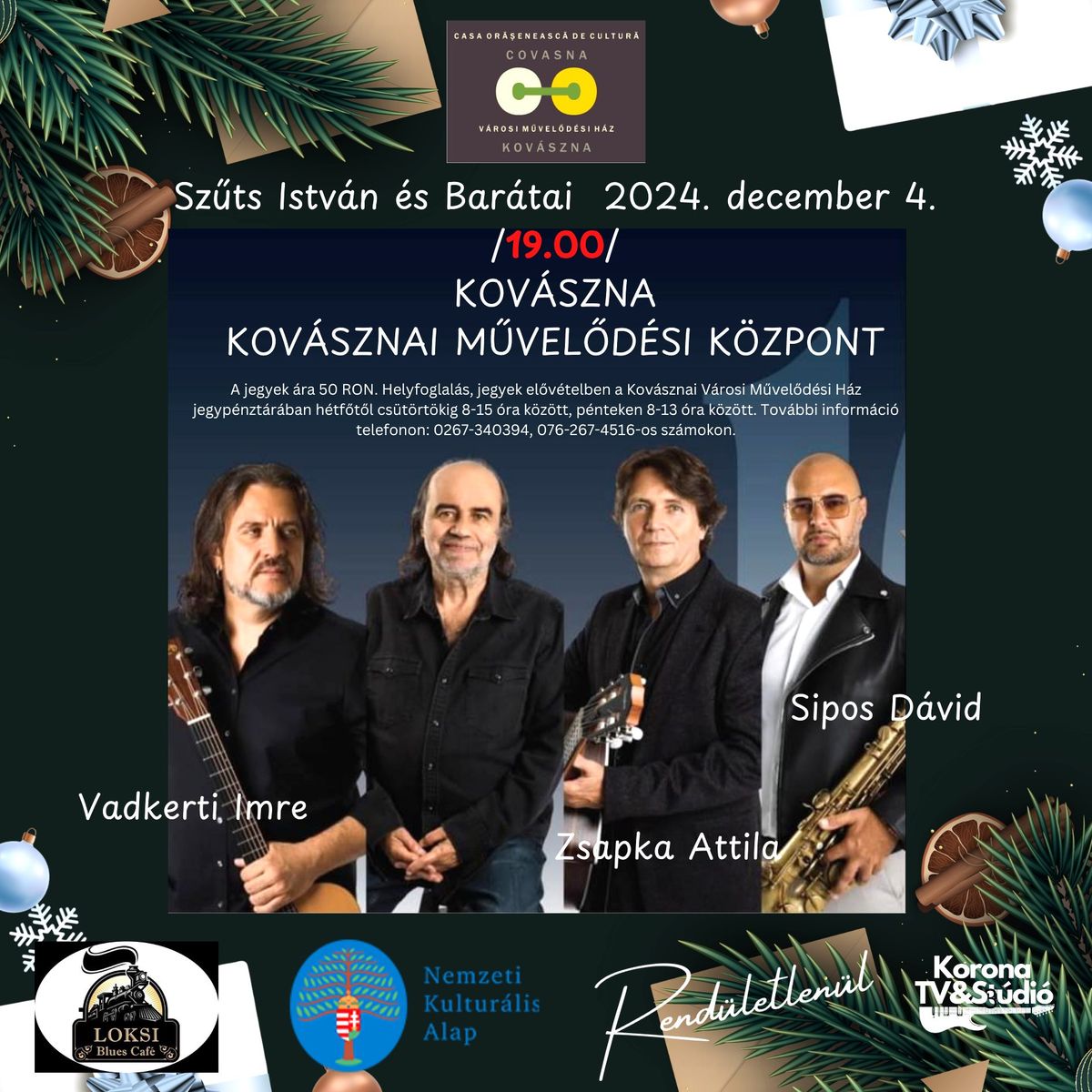 ADVENTI KONCERT KOV\u00c1SZN\u00c1N