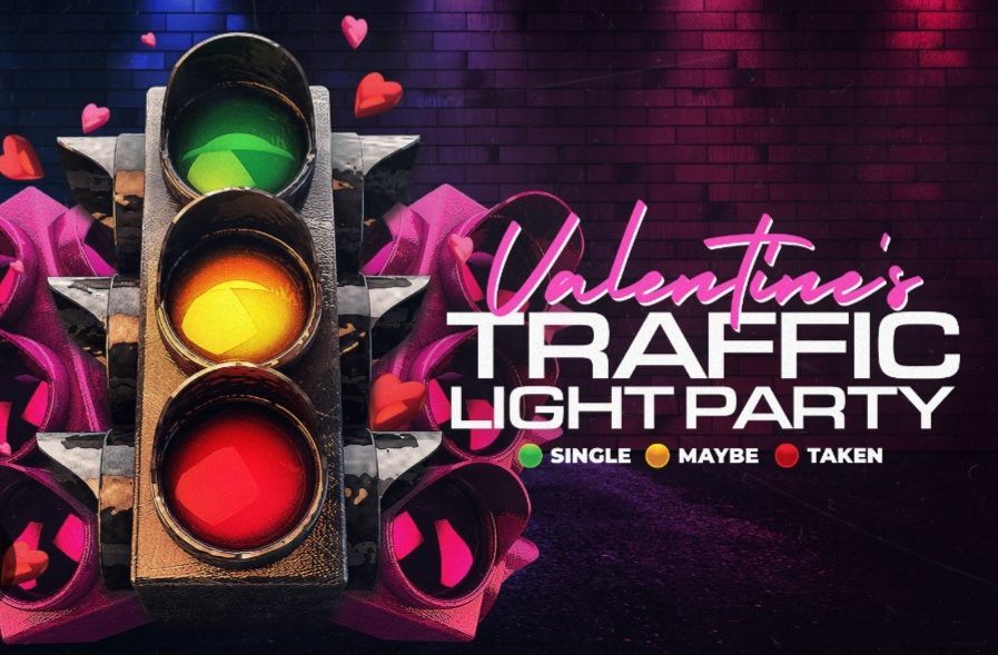 Valentines Traffic Light Party with The Last Word Band