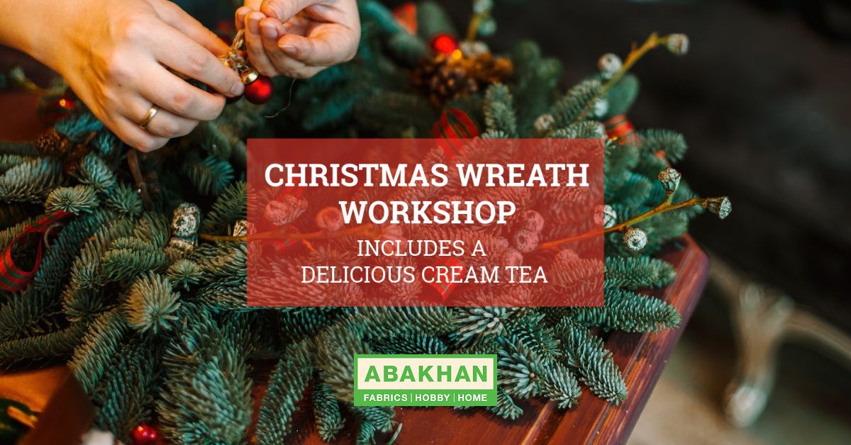 Christmas Wreath Making at Abakhan