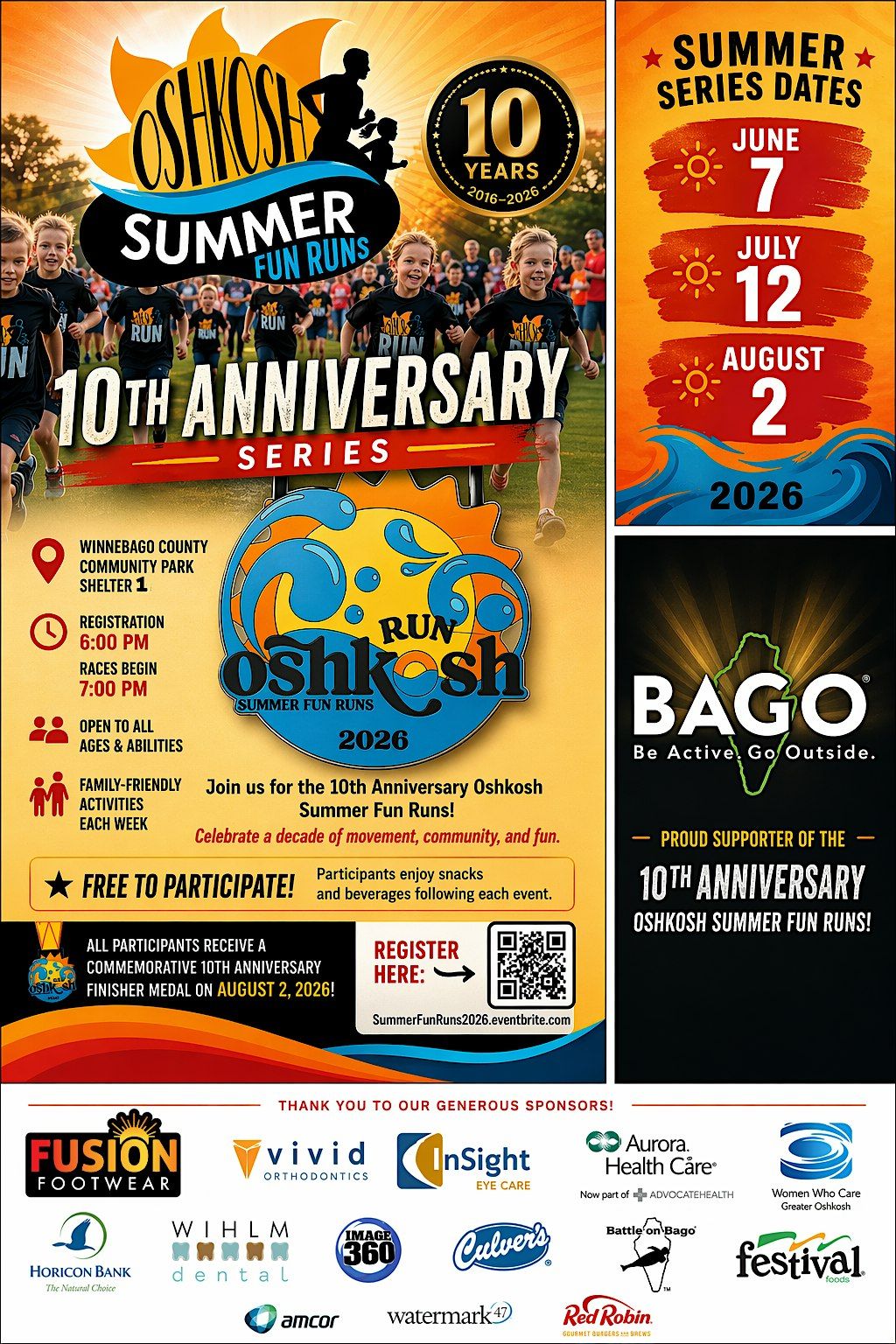Oshkosh Summer Fun Runs 2026