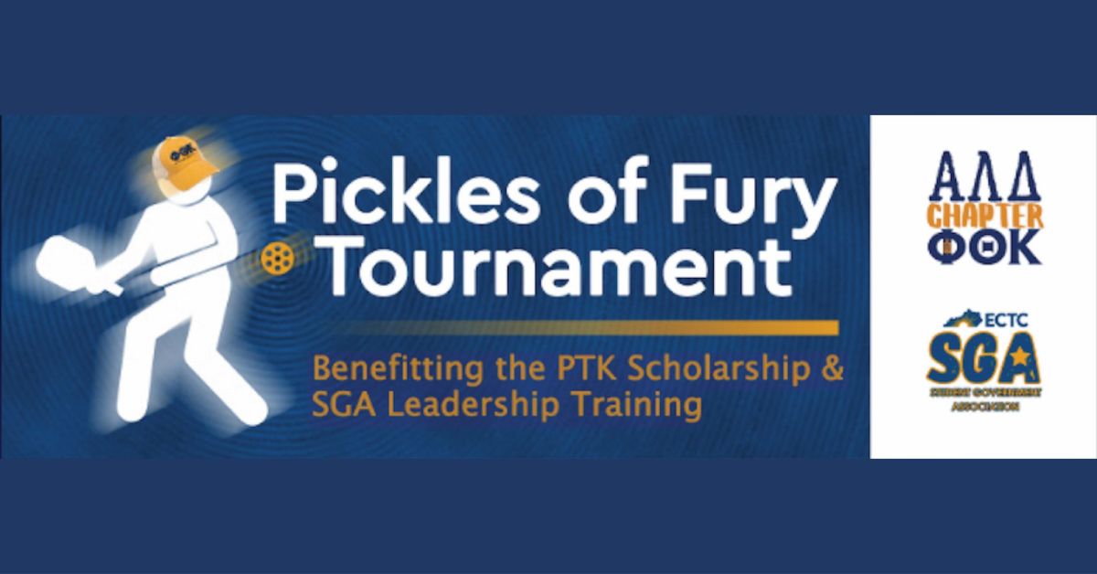 Pickles of Fury - Pickleball Tournament Benefitting the PTK Scholarship & SGA Leadership Training