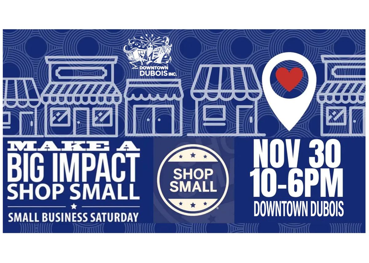 Shop Small Saturday