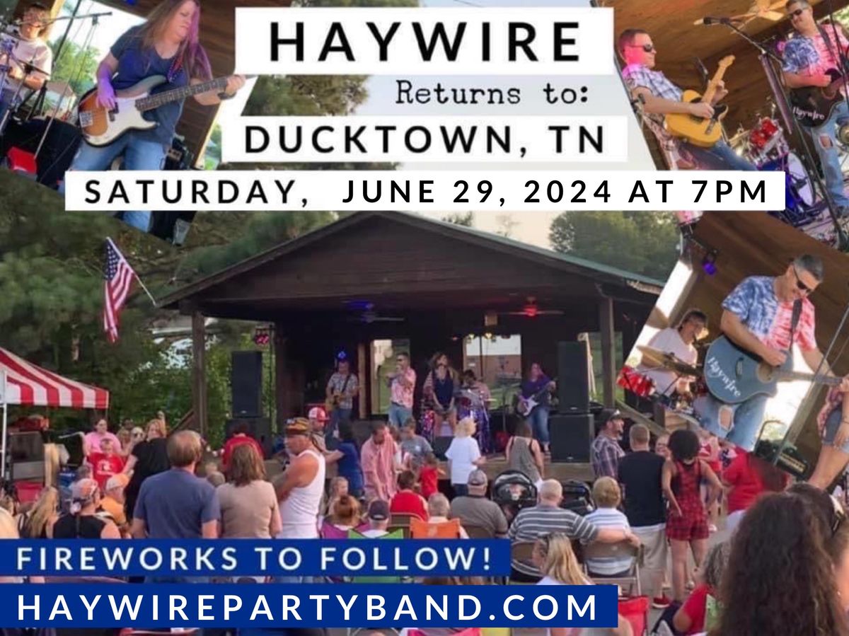 Haywire at Ducktown, TN - Miner\u2019s Homecoming Festival