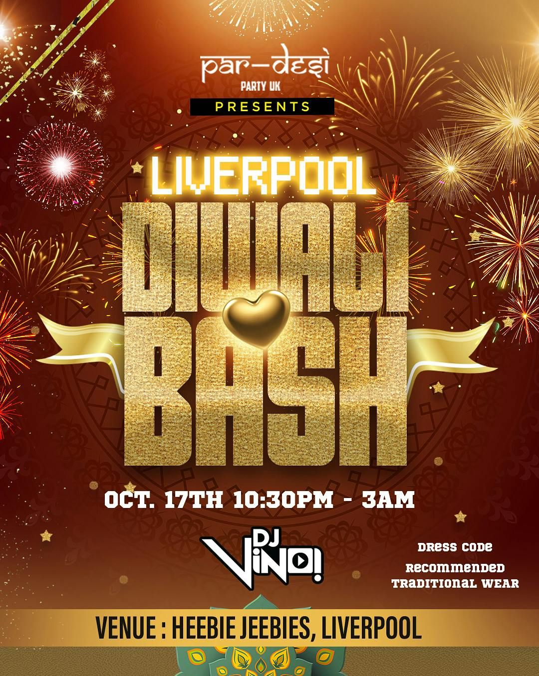 \ud83e\ude94 Bollywood Diwali Bash \u2013 Liverpool Edition \ud83c\udf86