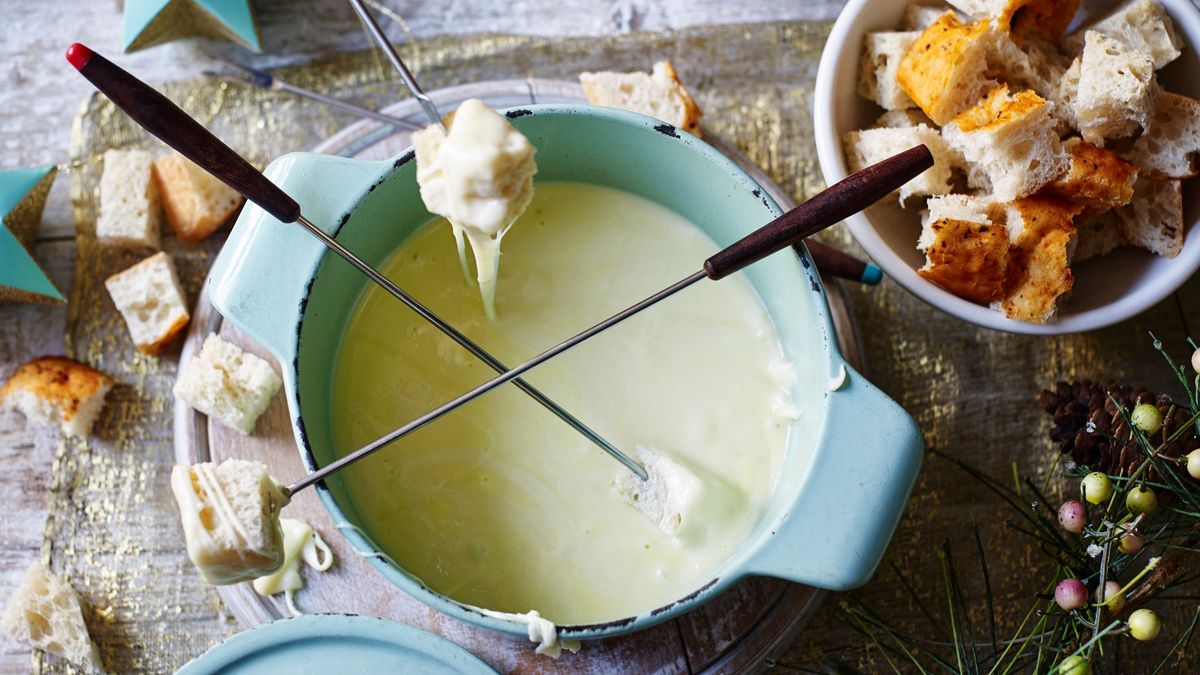 Festive Swiss Tradition Fondue Lunch