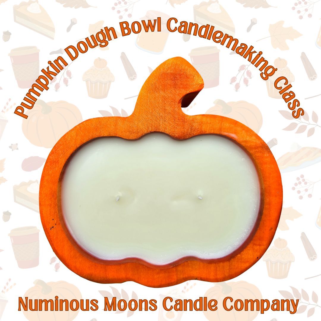 Pumpkin Dough Bowl Candlemaking Class