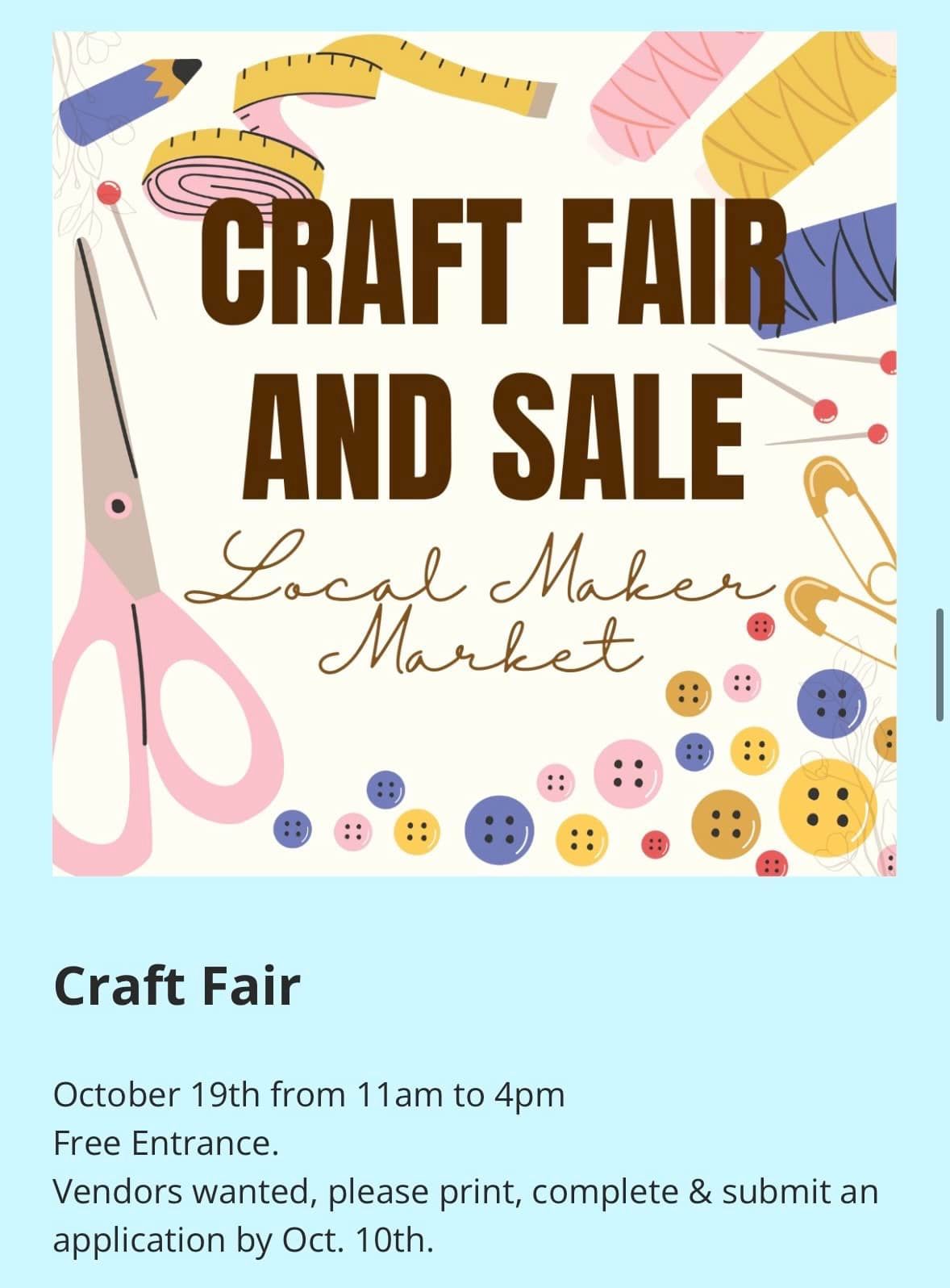 Craft Fair and Sale