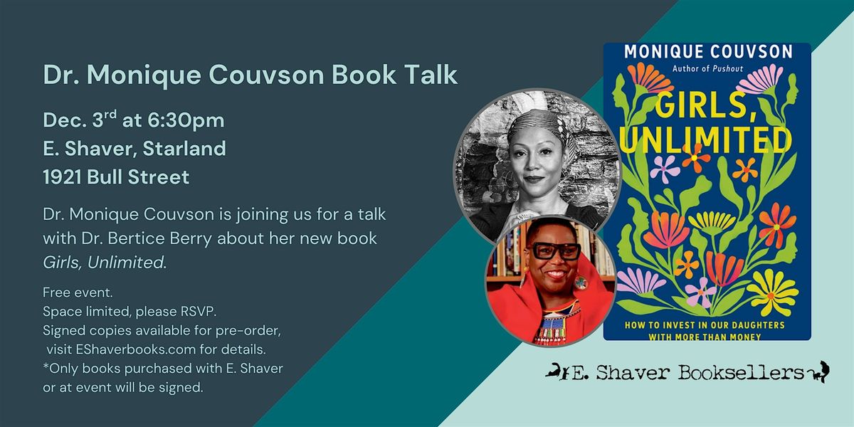 Dr. Monique Couvson Book Talk