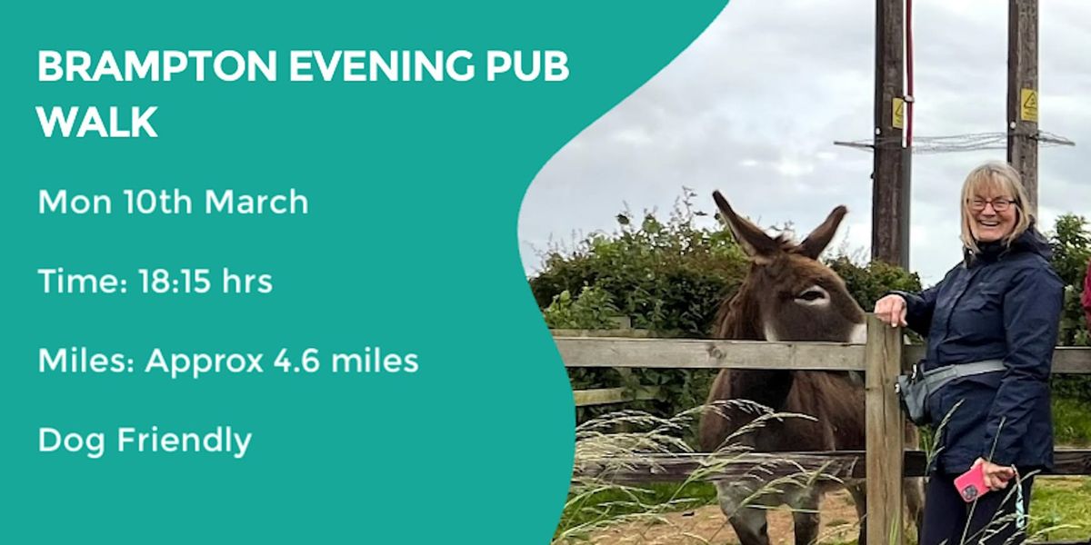 BRAMPTON BIMBLE PUB WALK | 4.6 MILES | MODERATE | NORTHANTS