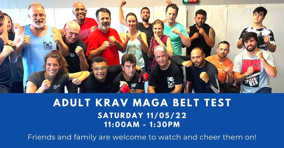 Adult Krav Maga Belt Test, Yingling Self Defense & Fitness, Pensacola
