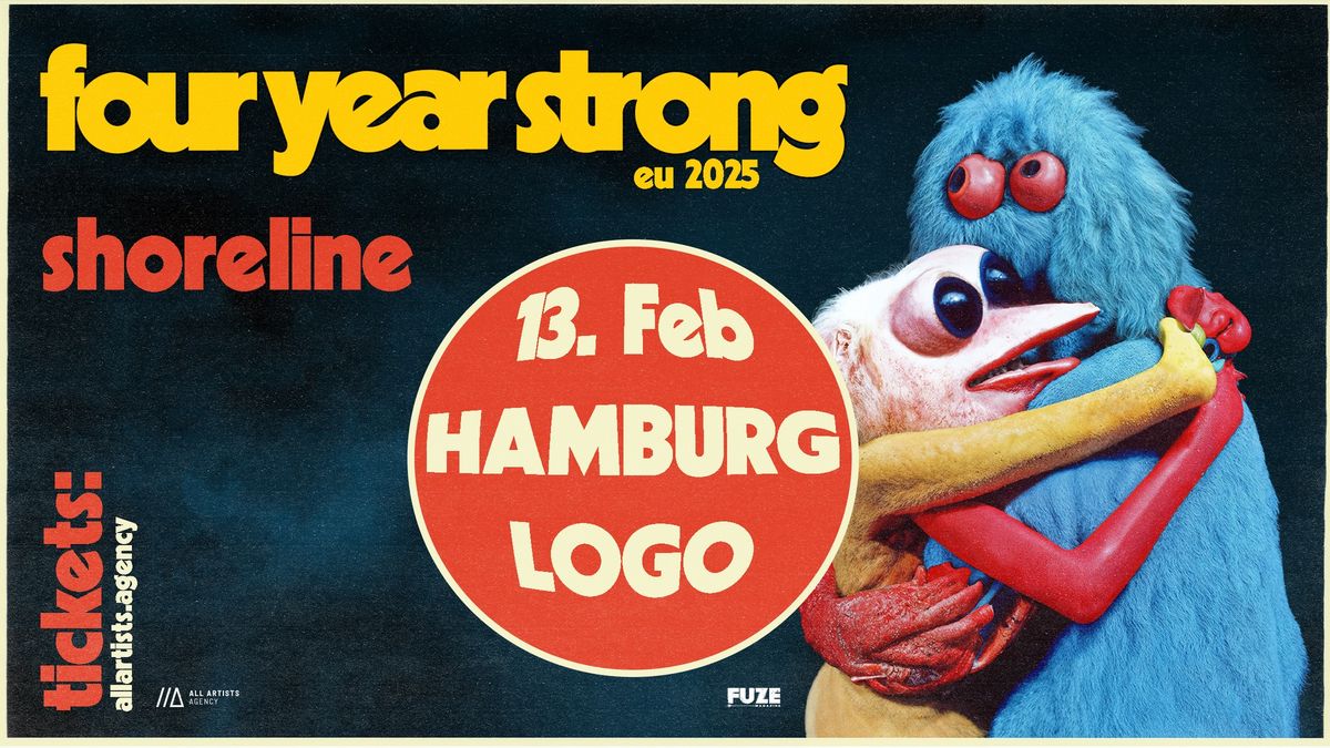 Four Year Strong \/\/\/ Analysis Paralysis EU Tour 2025 \/\/\/ Hamburg