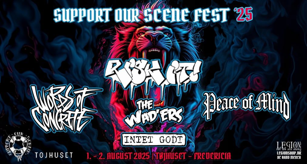 Support Our Scene Fest 2025 - 10 years anniversary