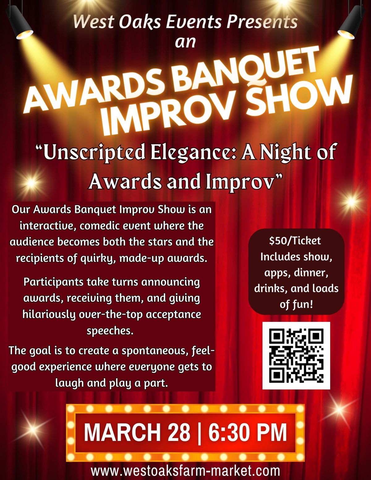 West Oaks Awards Banquet Improv Show!