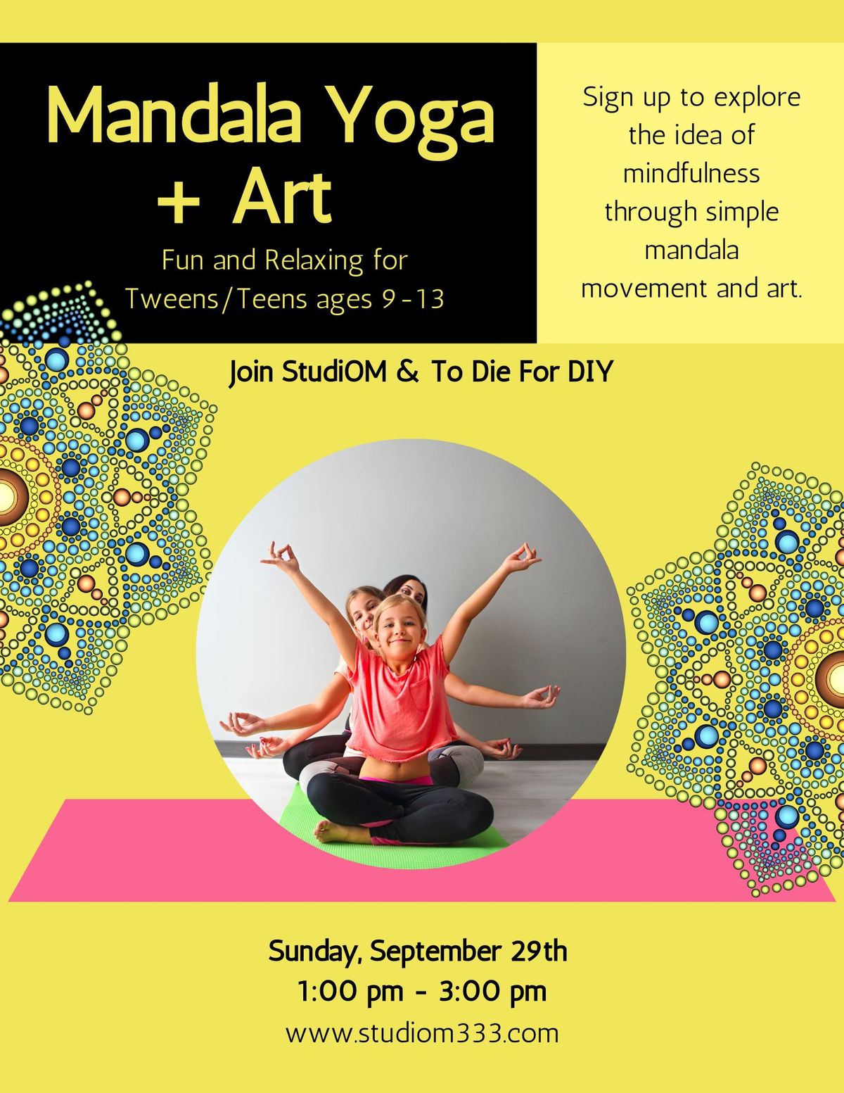 Mandala Yoga + Art