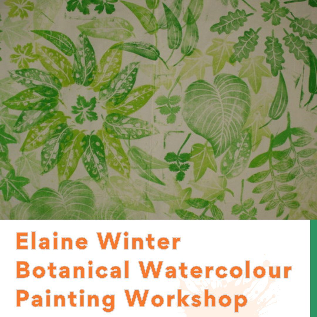 Elaine Winter Botanical Watercolour Painting WORKSHOP
