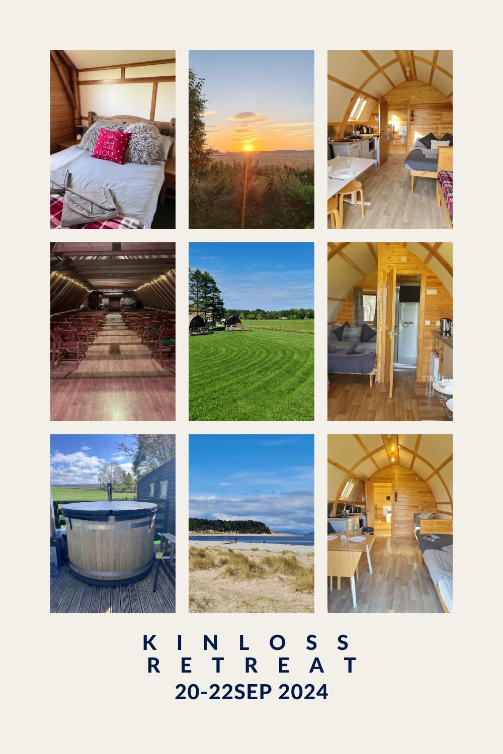 Scottish Wellness Weekend, Kinloss, 20-22nd Sep