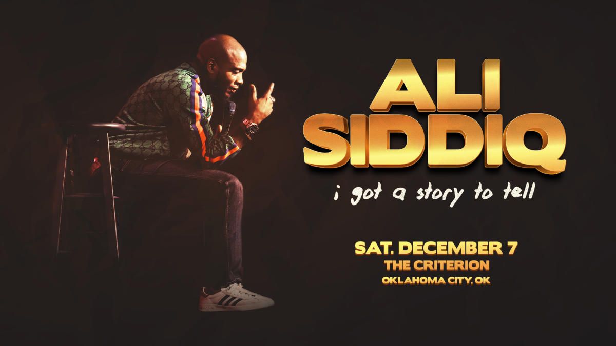 Ali Siddiq at The Criterion OKC