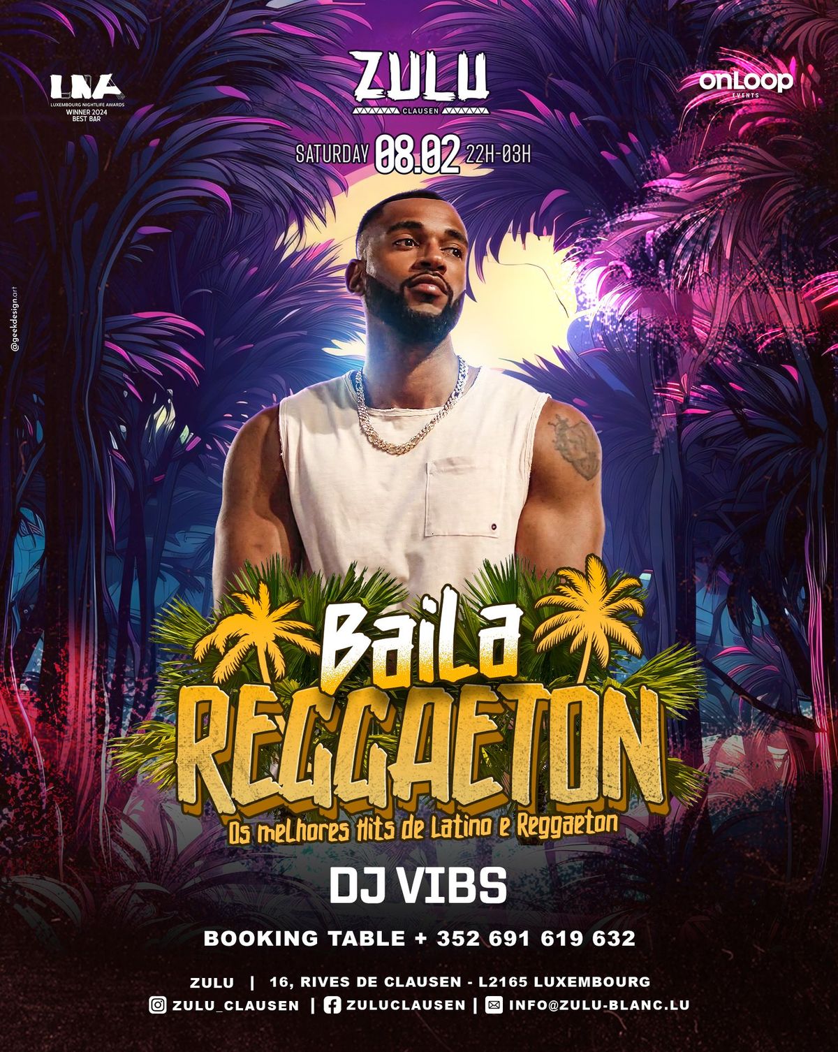 BAILA REGGAETON \u25cf ZULU CLAUSEN \u25cf 08\/02\/2024