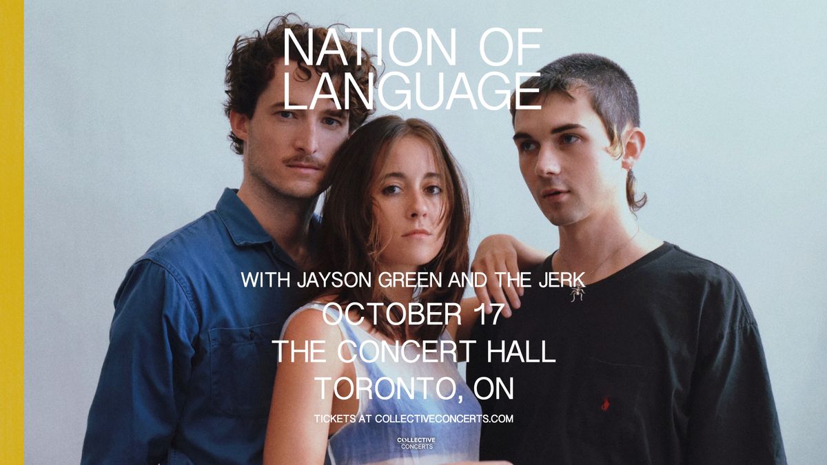 Nation of Language at The Concert Hall