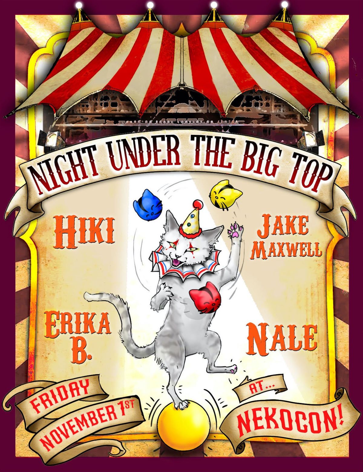 NekoCon\u2019s Night Under The BigTop