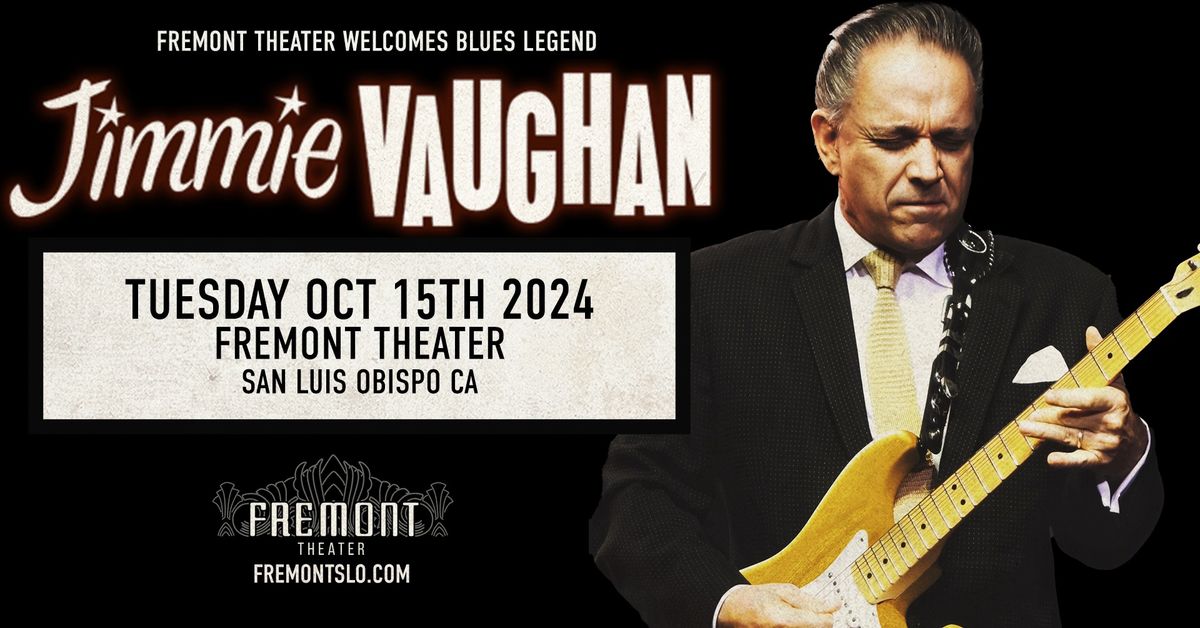 Jimmie Vaughan & The Tilt-A-Whirl Band LIVE at The Fremont Theater