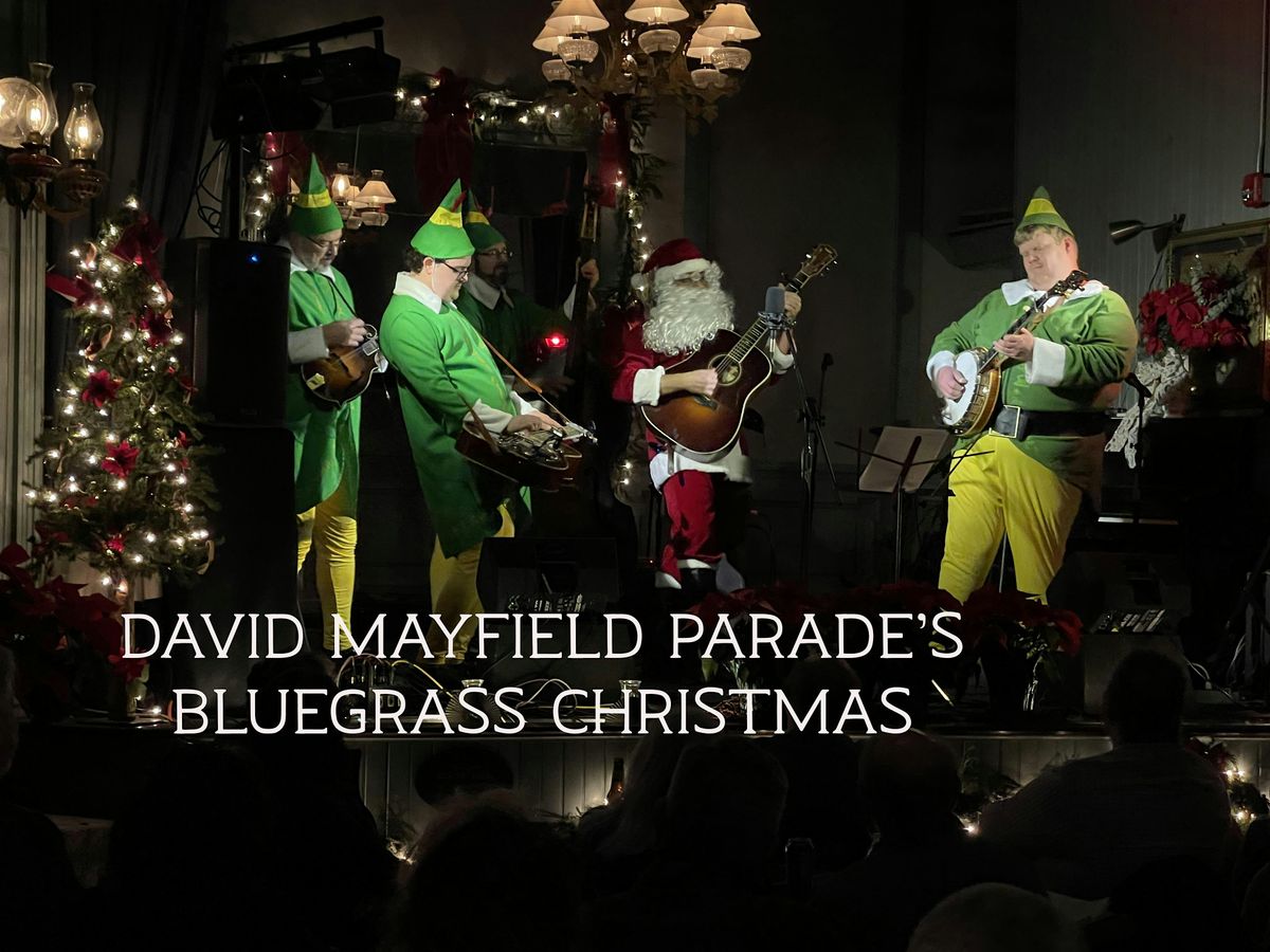 David Mayfield Parade's Bluegrass Christmas - night two