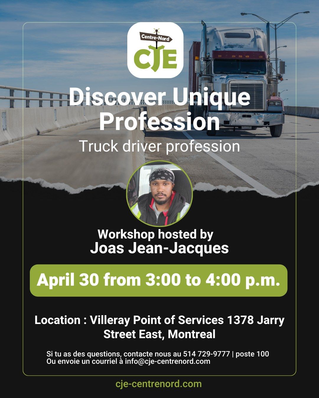Discover original professions: Truck drivers