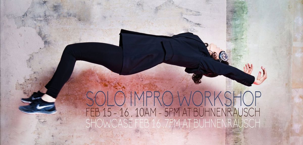 Solo Impro \/\/ Intensive weekend 