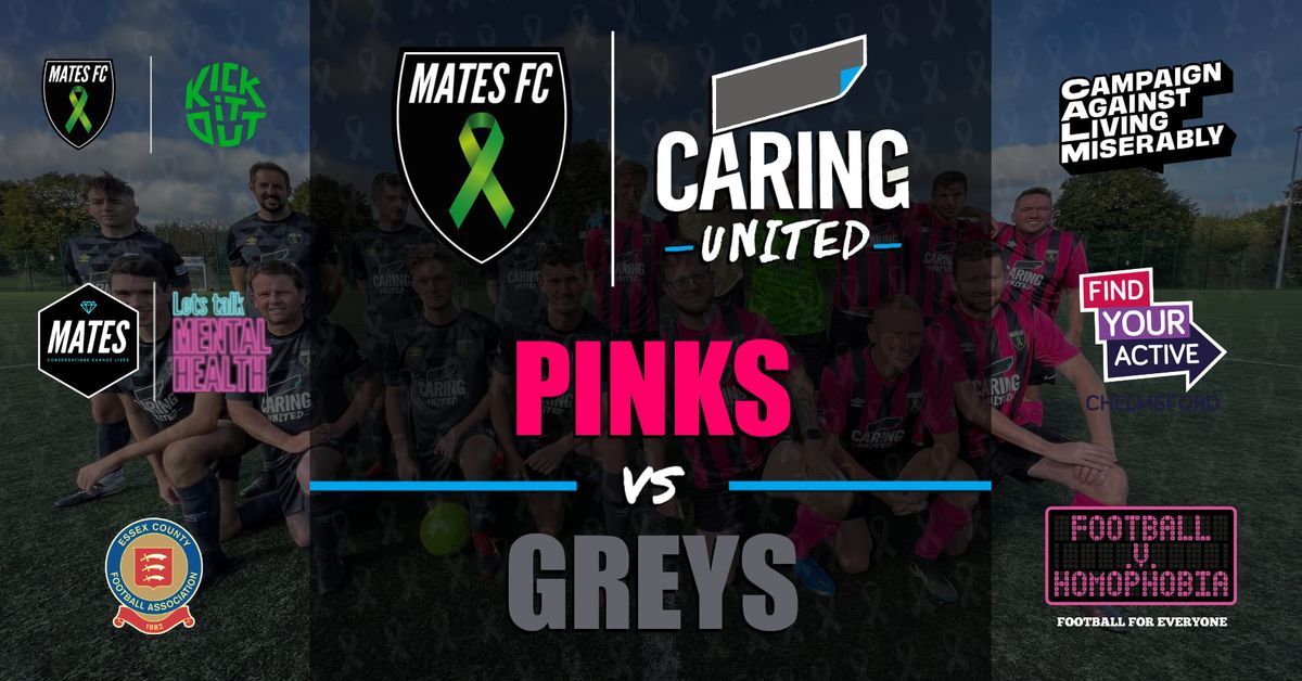 CARING UTD - MATES FC Pink Vs MATES FC Grey 9 A SIDE