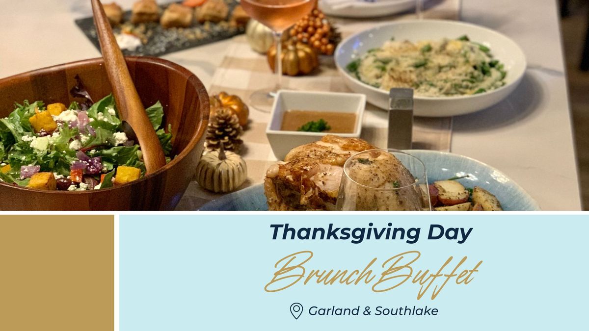 Ferah Garland's Thanksgiving Day Brunch Buffet & Takeout Pre-Order