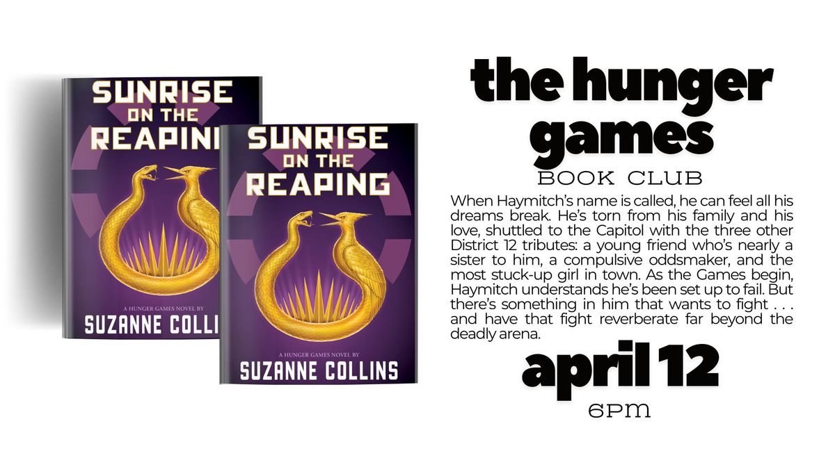 Sunrise on the Reaping - The Hunger Games Book Club