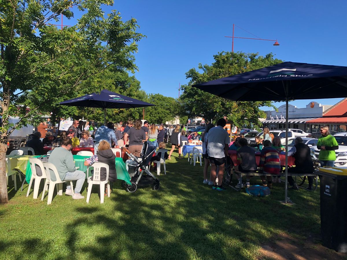 Breakfast on the Lawn