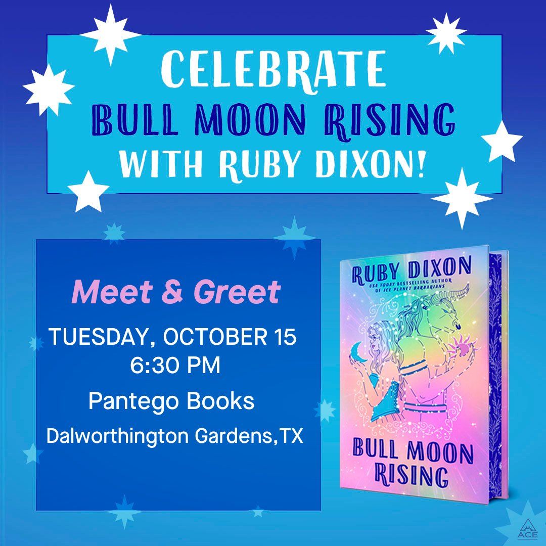 Meet and Greet at Pantego Books with Ruby Dixon