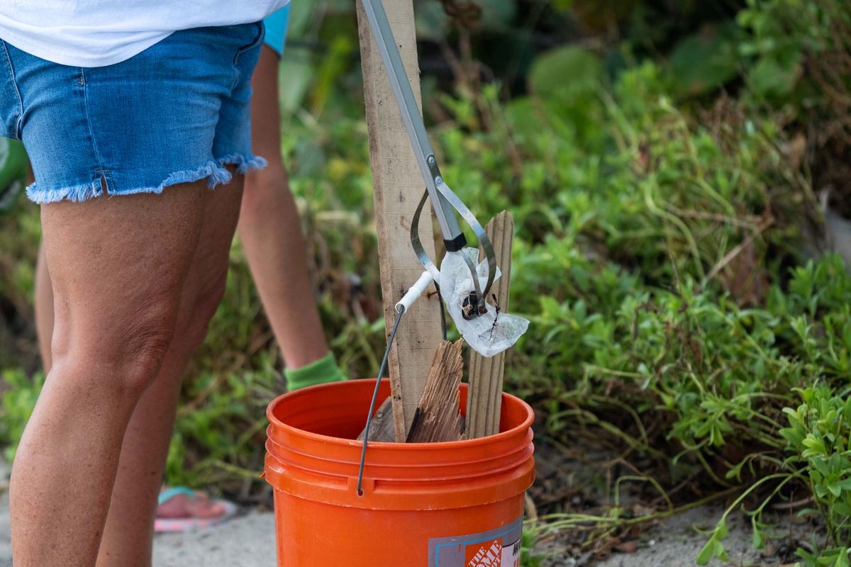 Public Beach Cleanup with Loggerhead Marinelife Center and Cox Science Center