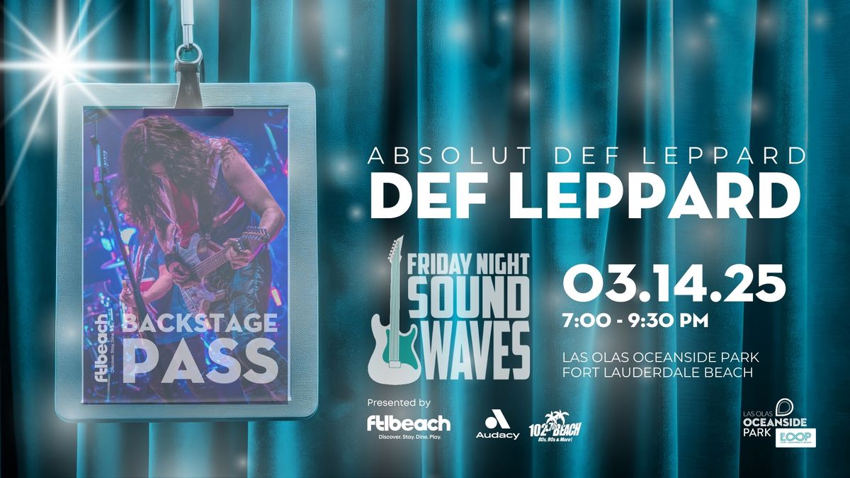 FNSW Backstage Pass: Def Leppard