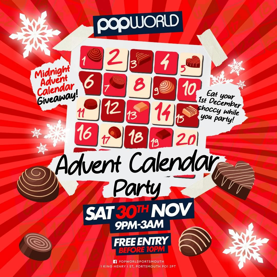 \ud83c\udf89 \ud83c\udf6b Advent Calendar Saturday Special \ud83c\udf6b\ud83c\udf89 