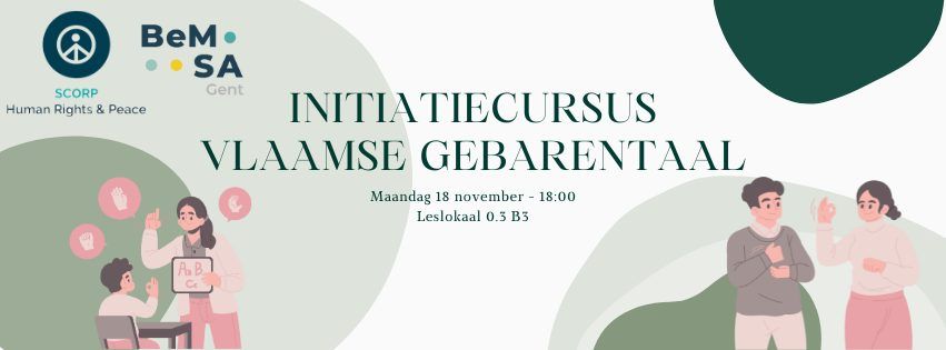 Initiatiecursus Vlaamse Gebarentaal - 18\/11