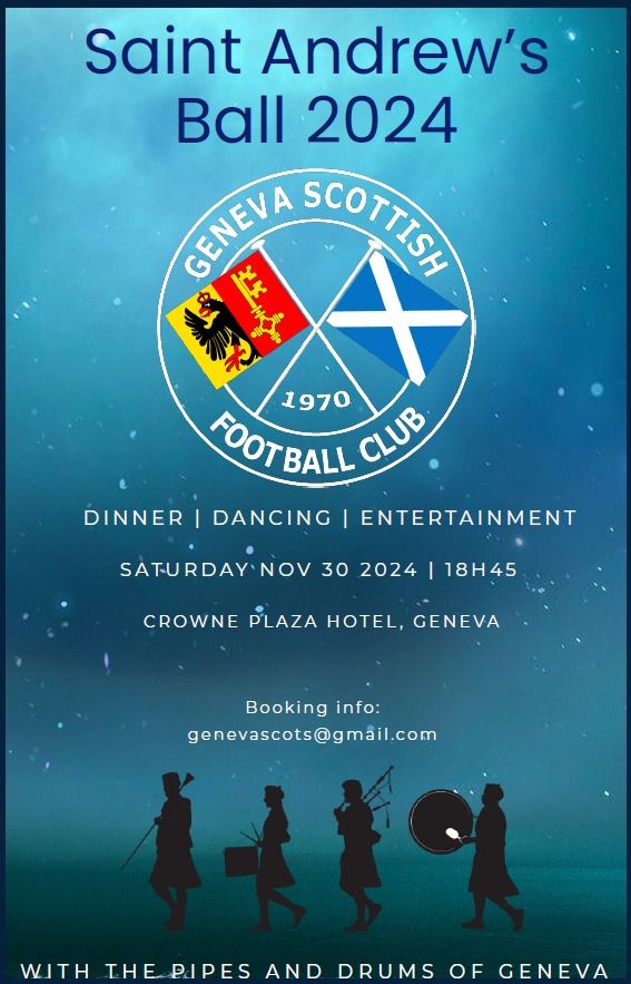 Geneva Scottish Football Club - 2024 St Andrew's Ball