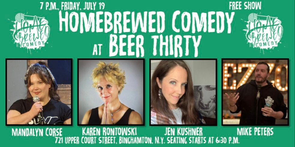 Homebrewed Comedy at Beer Thirty