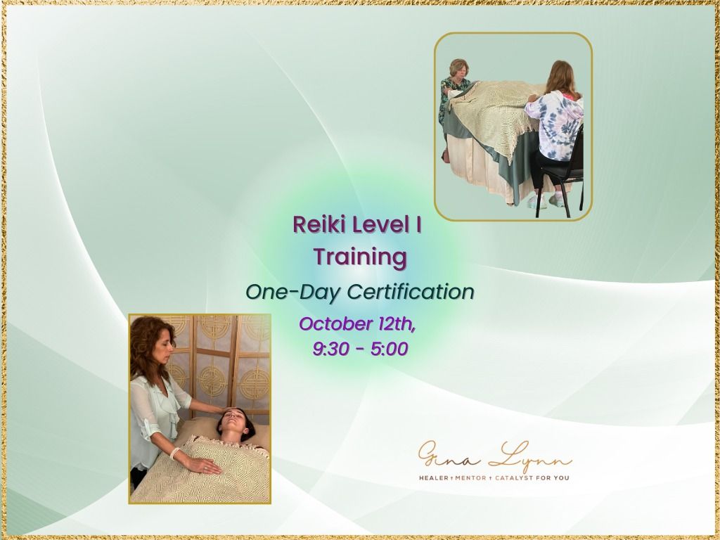 Reiki Level I Immersive - One-Day Certification