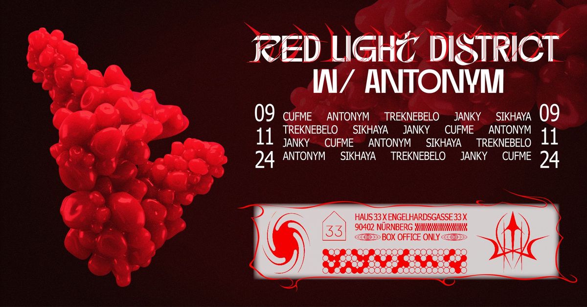 Red Light District x ANTONYM