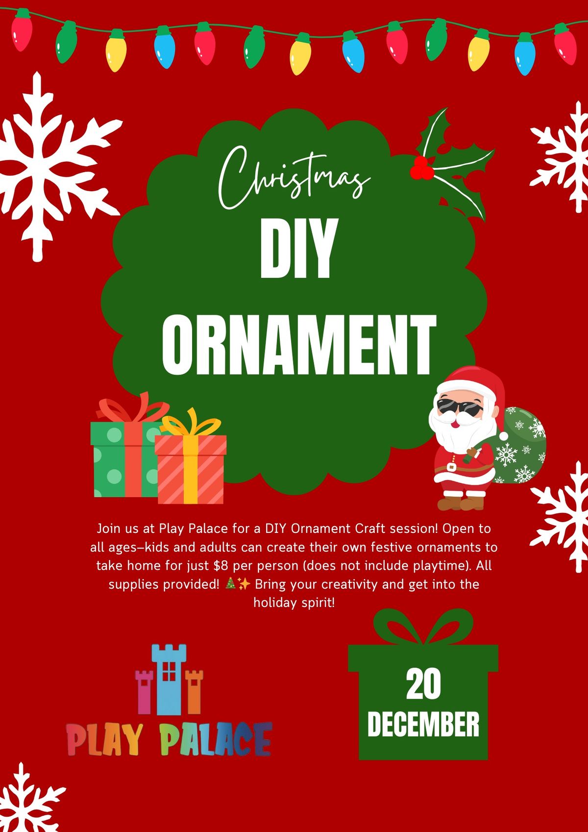 Ornament Extravaganza\ud83c\udf84\ud83c\udf85