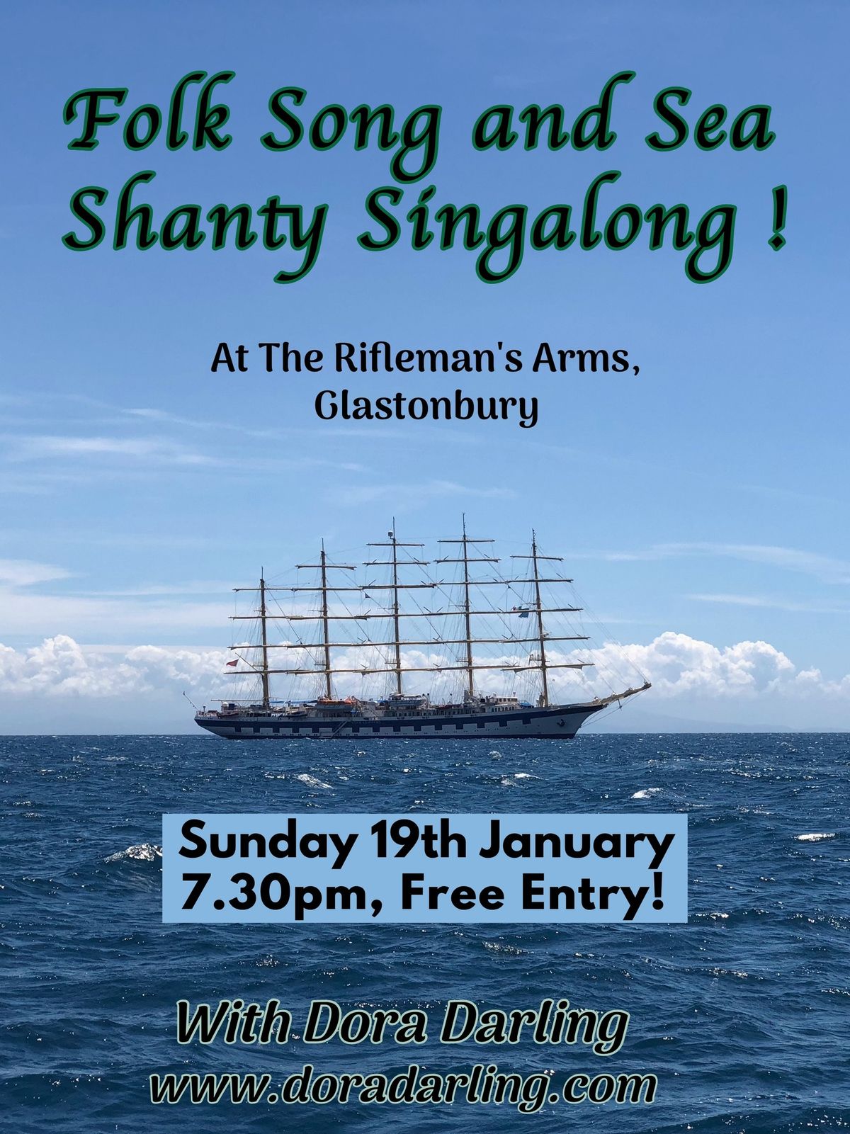 Folk Song and Sea Shanty Singalong! 